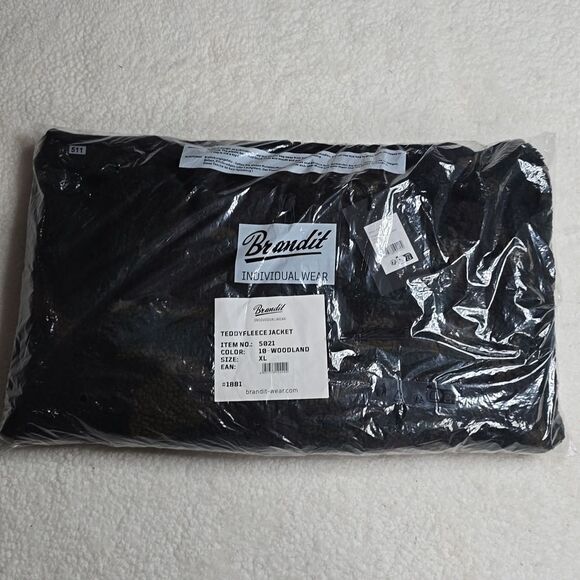 511 NWT BRANDIT INDIVIDUAL WEAR Men's Fleece Full Zip Jacket (5021) Size XL - Picture 5 of 6